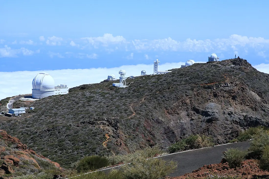 La Palma - Garafía - Roque de los Muchachos Observatory - ATC - WHT + LT + DOT + MT + SST + INT + JKT (Mirador de Roque de los Muchachos1) 01 ies