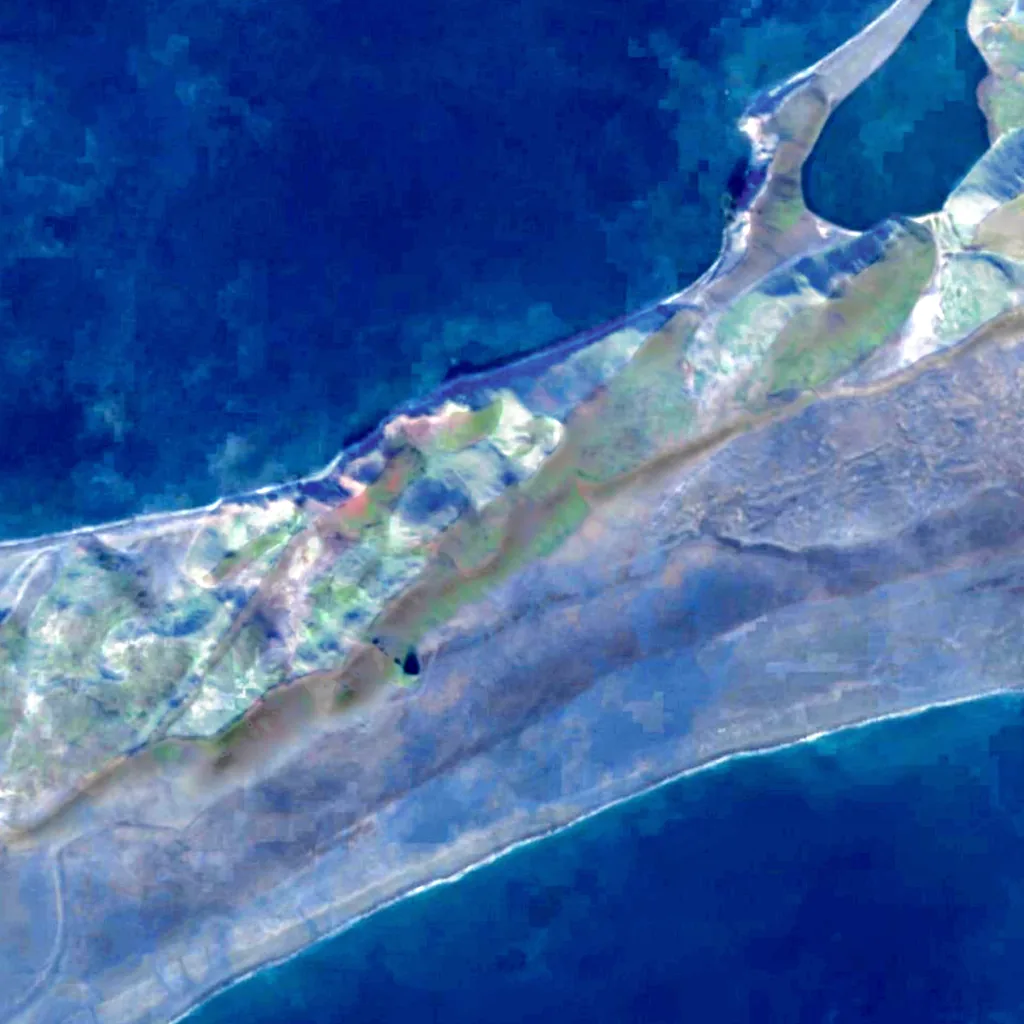 Jan Mayen von oben gesehen (Sentinel-2)