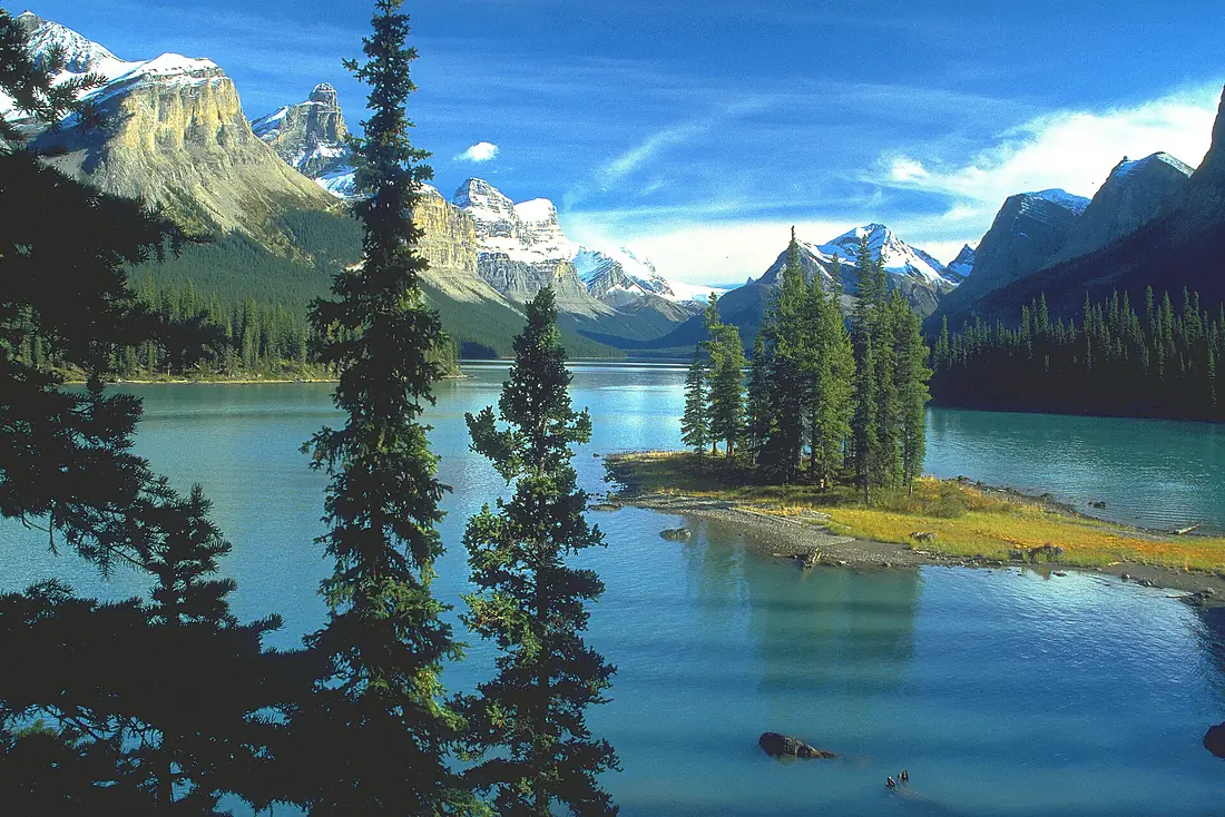 Spirit Island, Maligne Lake, Jasper NP