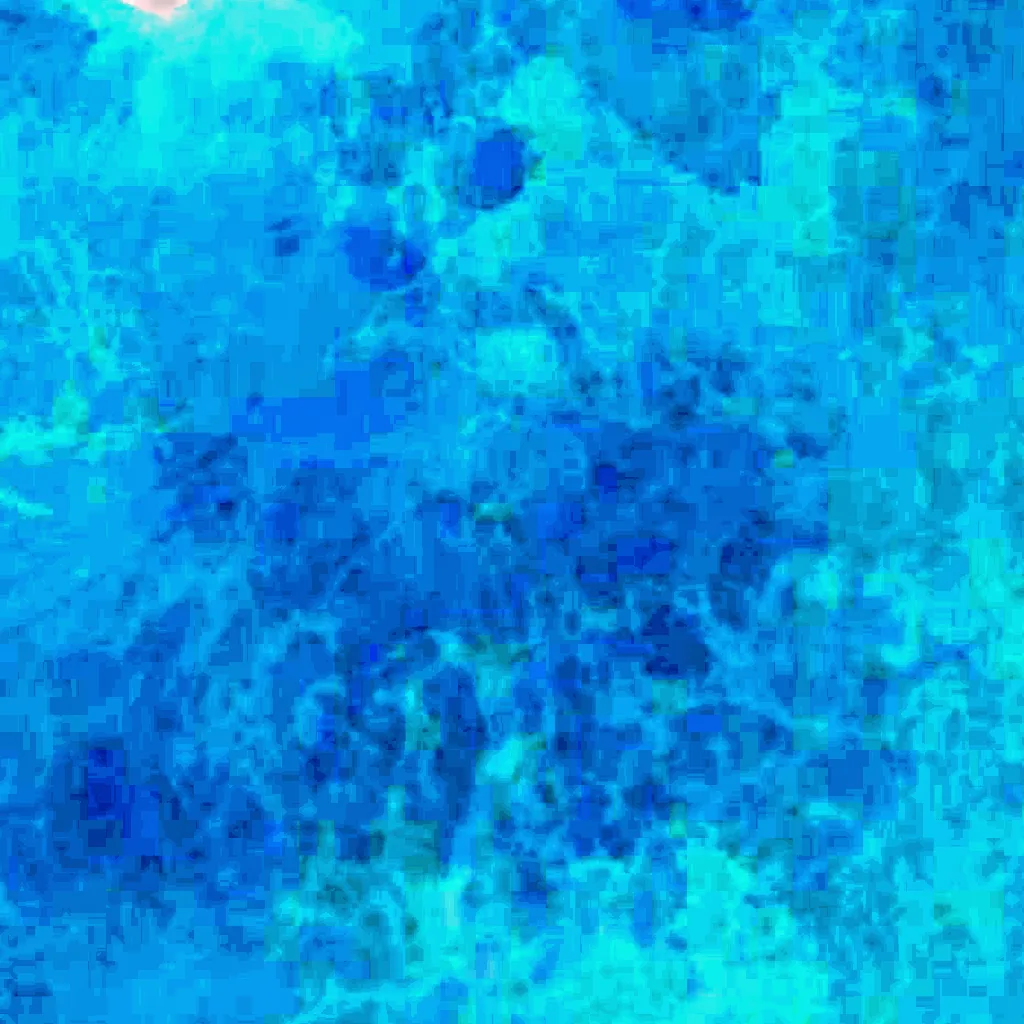 Kachowkaer Stausee von oben gesehen (Sentinel-2)