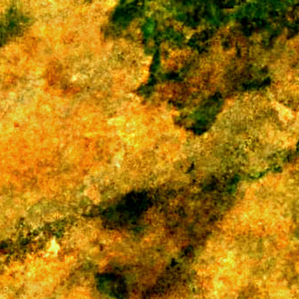 Kalahari visto desde arriba (Sentinel-2)