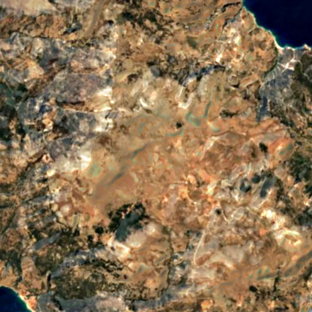 Cárpatos visto de cima (Sentinel-2)