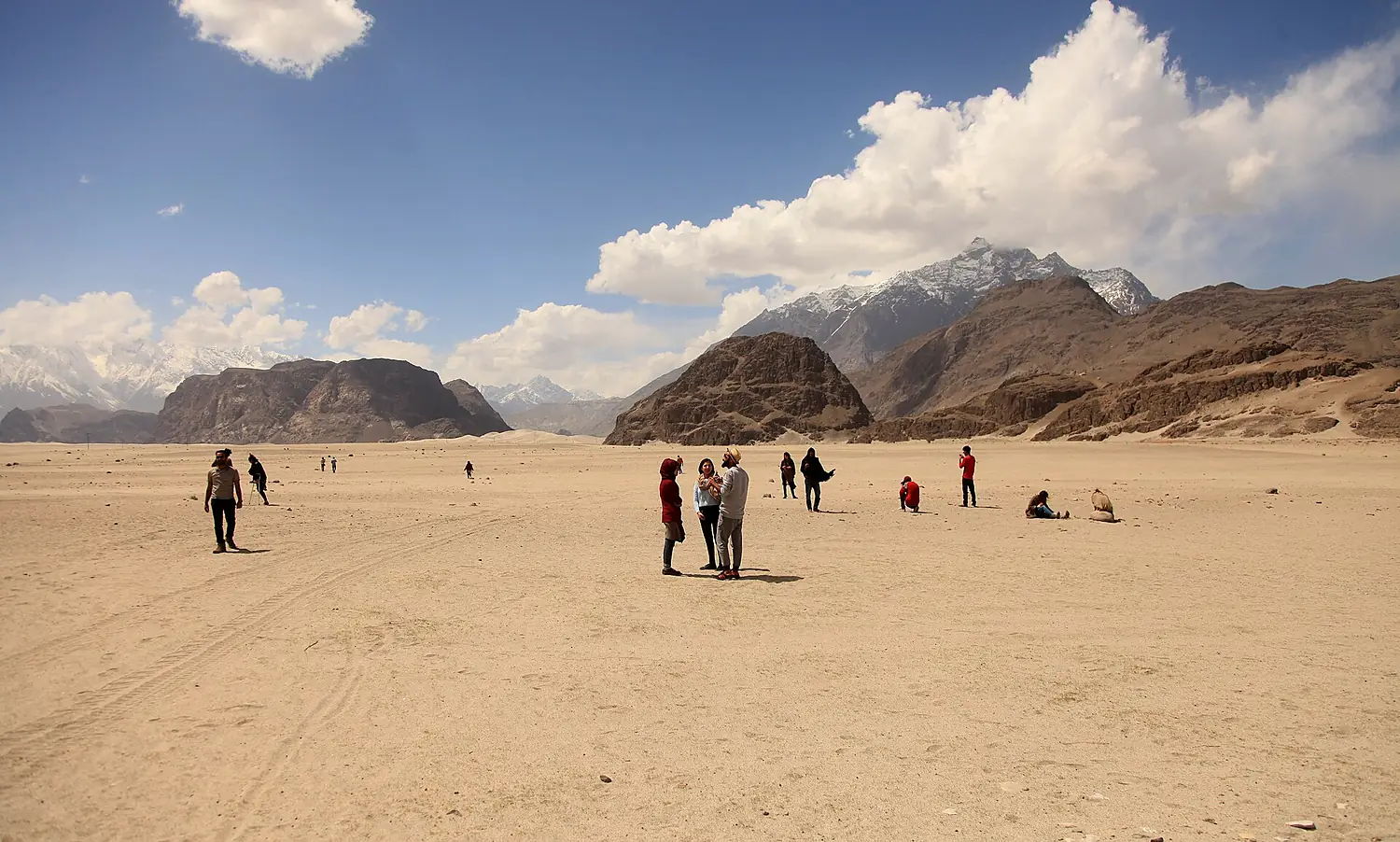 Katpana Desert at Skardu, also known as the "Cold Desert"