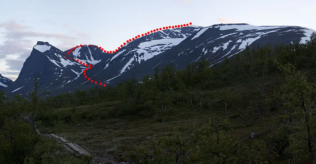 Kebnekaise western passage JS90