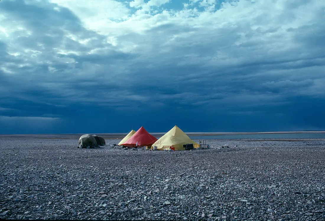 Camp near Cape Felix, King William Island