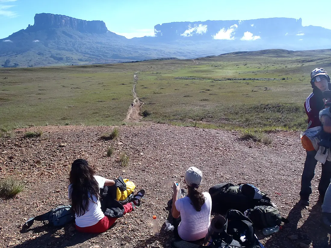 Camino al Tepuy Roraima, estado Bolívar