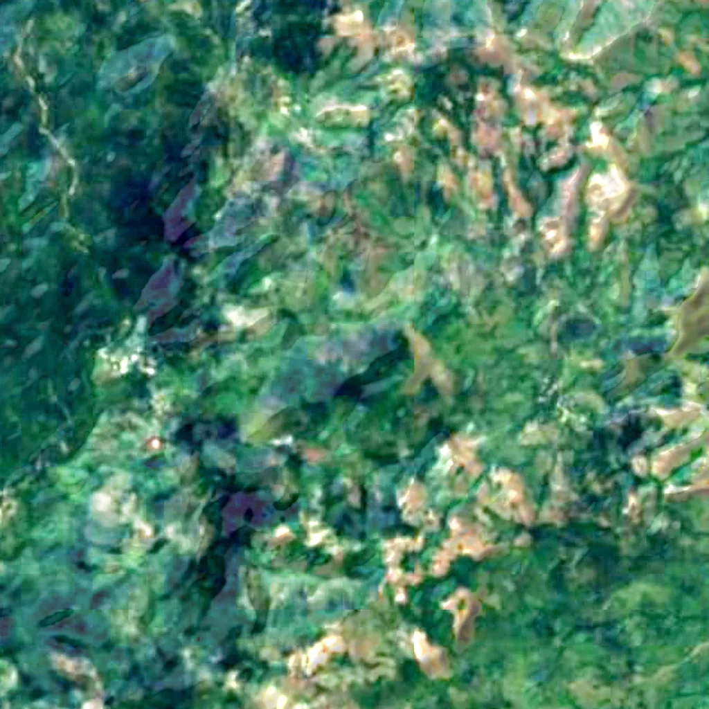 Volcán La Yeguada visto desde arriba (Sentinel-2)
