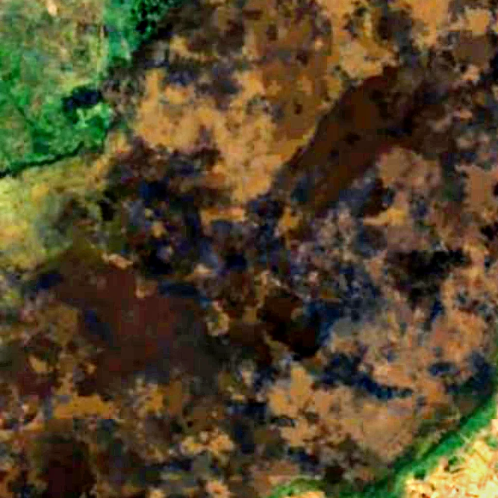 Lac Alaotra von oben gesehen (Sentinel-2)