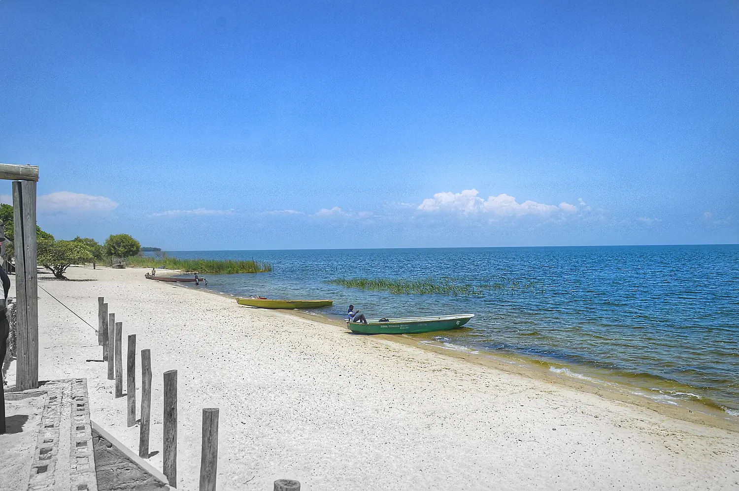 Samfya beach,Lake Bangweulu before covid 19 pandemic