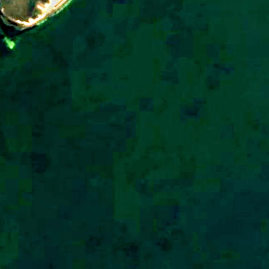Lake Bangweulu seen from above (Sentinel-2)