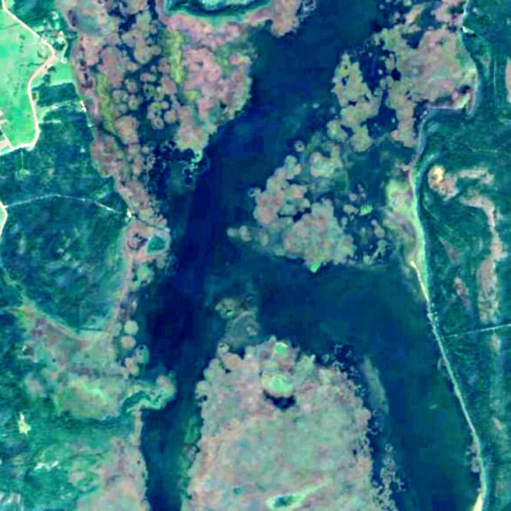 Lake Engure seen from above (Sentinel-2)
