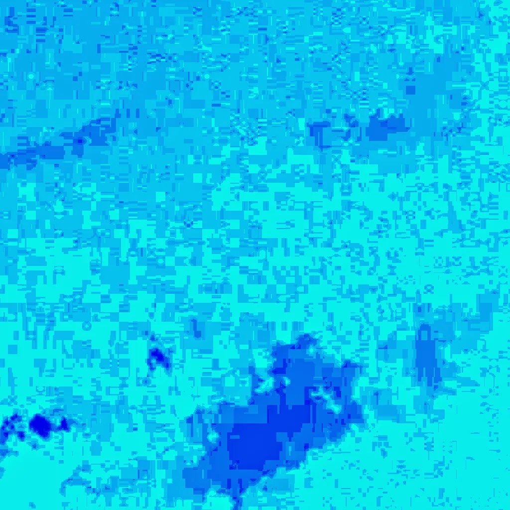 Huronsee von oben gesehen (Sentinel-2)