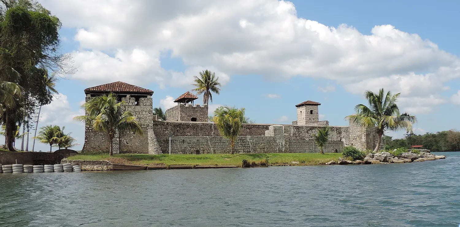 Festung am Lago Izabal,Guatemala