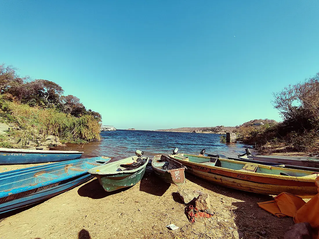 Boats Harbor, Kairba Lake, Siavonga Zambia