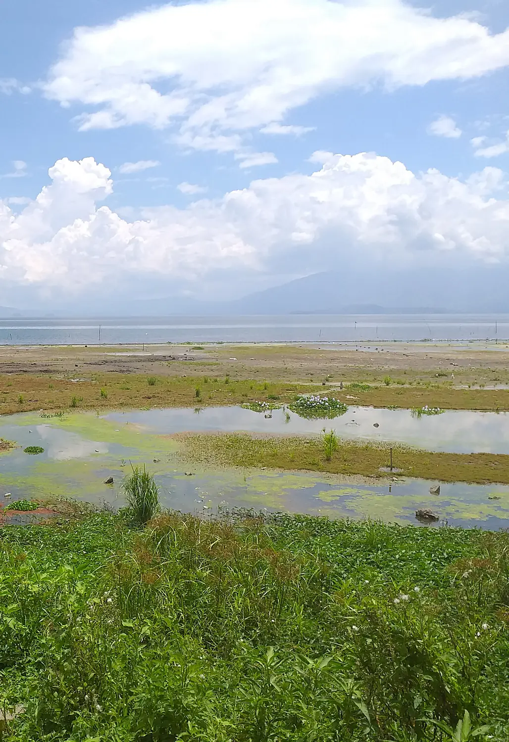 Lake Lanao view in Tamparan, Lanao del Sur this summer