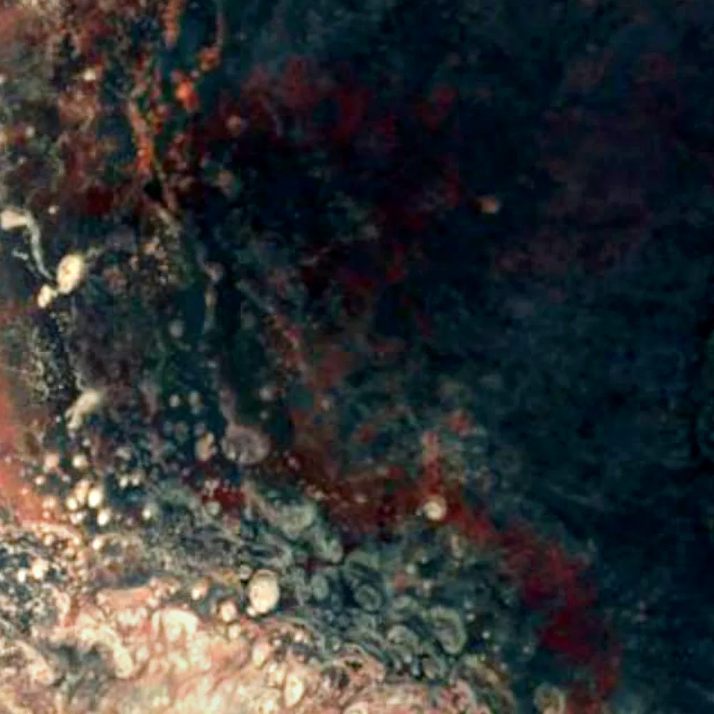 Lake Natron seen from above (Sentinel-2)