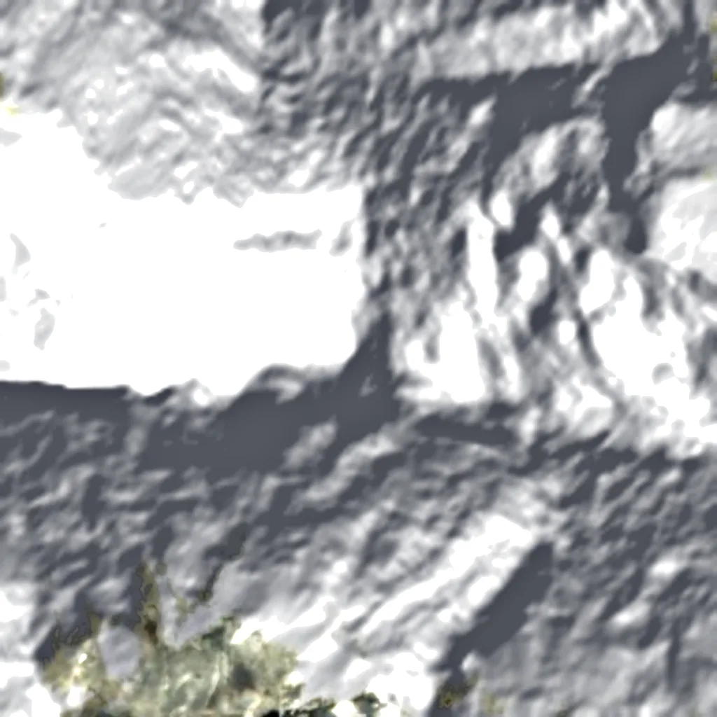 Lhotse seen from above (Sentinel-2)