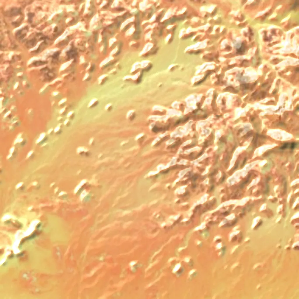 Libische Woestijn van boven gezien (Sentinel-2)