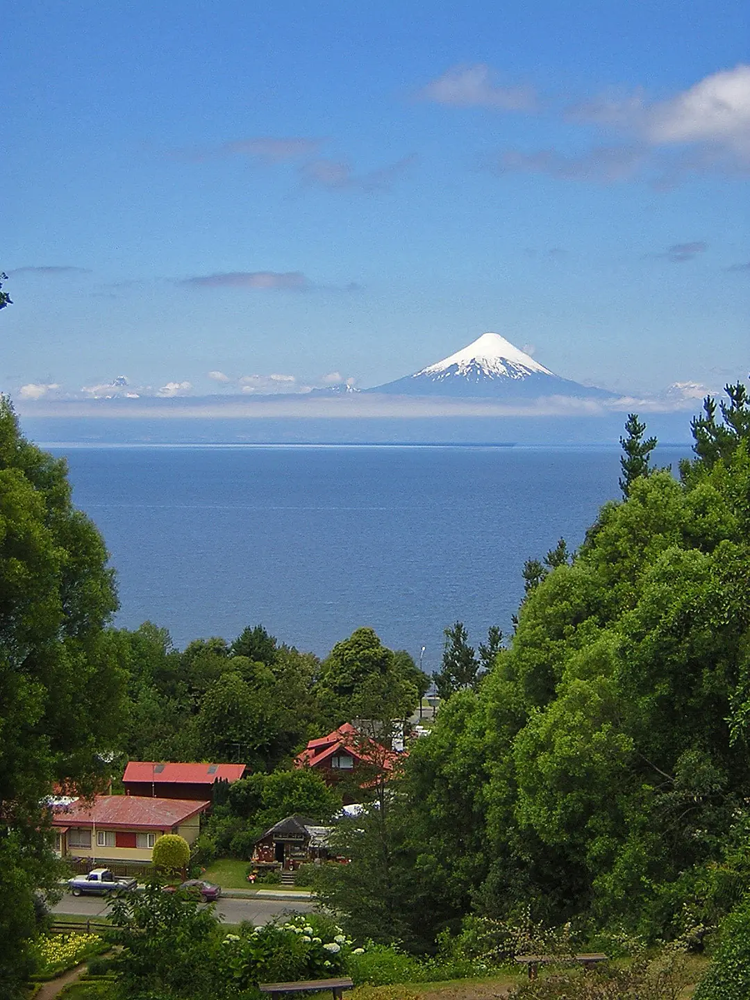 00 2677 Vulkan Osorno - Llanquihue-See (Chile)
