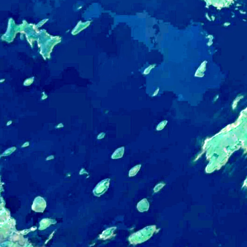 Lago Corrib visto de cima (Sentinel-2)
