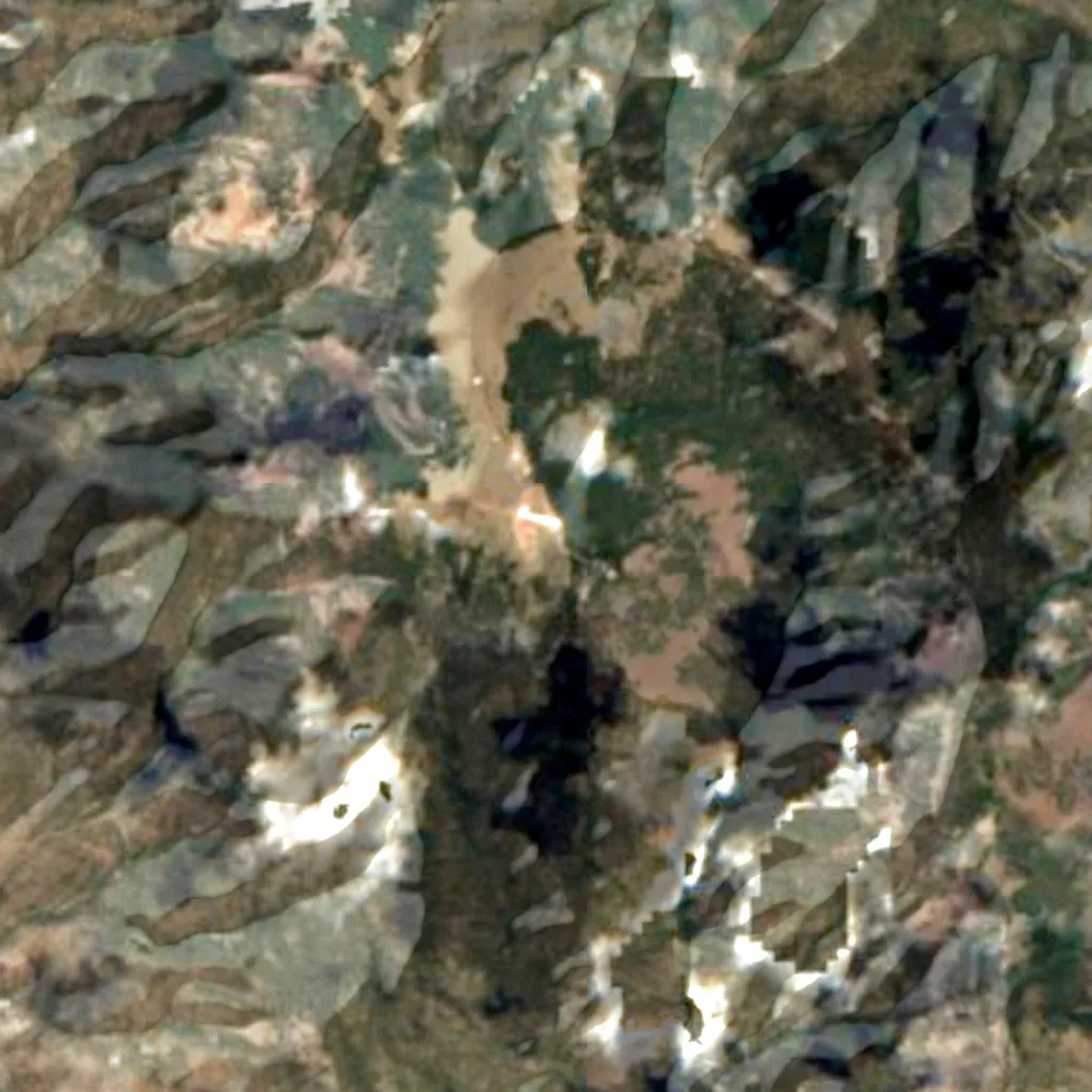 Magdalena Ridge Observatory visto dall'alto (Sentinel-2)