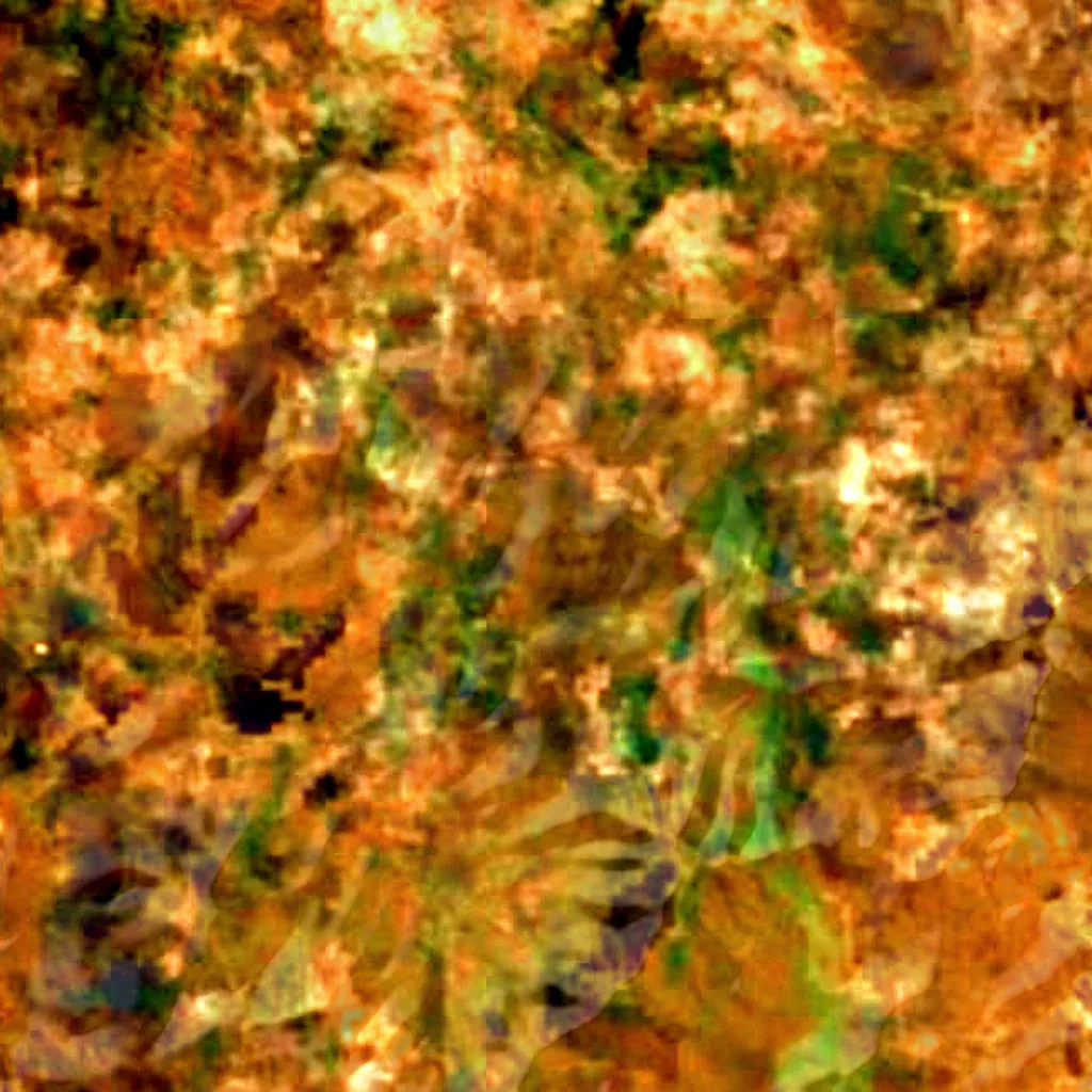 Maio visto desde arriba (Sentinel-2)