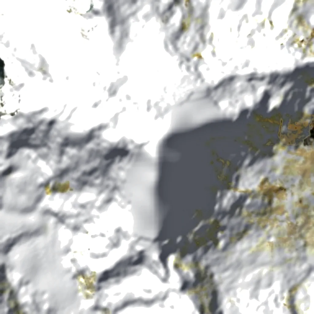 Manaslu vu d'en haut (Sentinel-2)