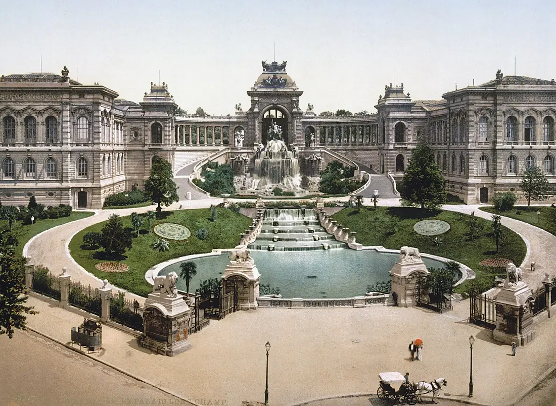 Marseille - Palais Lonchamps 1890-1900
