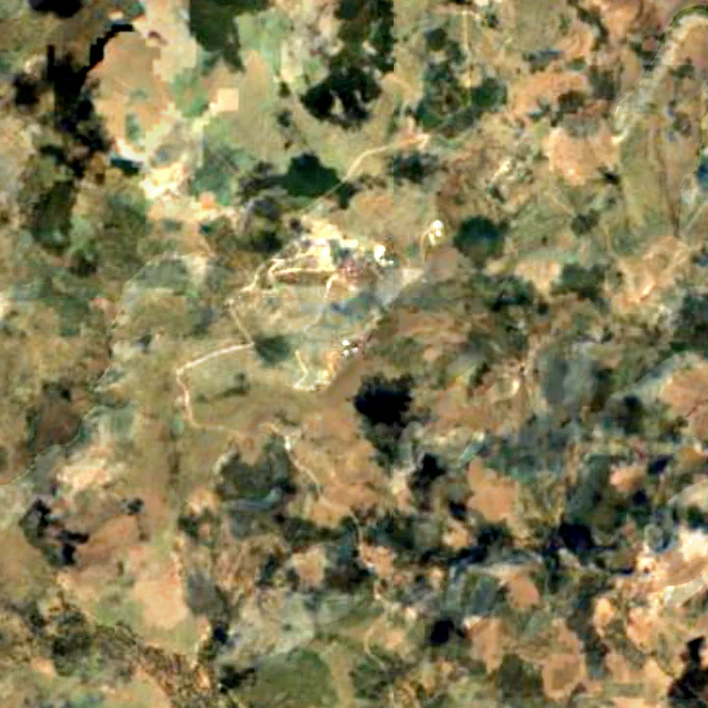 Observartorio McDonald visto desde arriba (Sentinel-2)