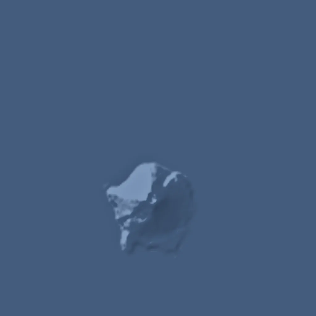 Mehetia visto desde arriba (Sentinel-2)