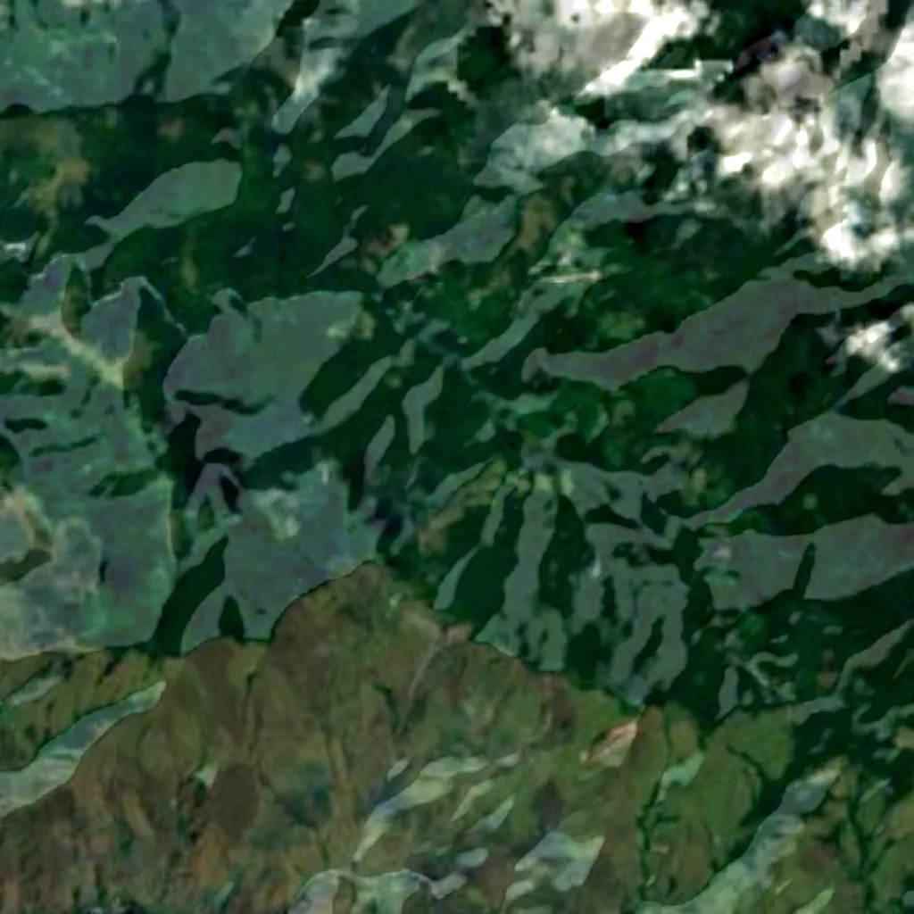 Mindoro visto de cima (Sentinel-2)