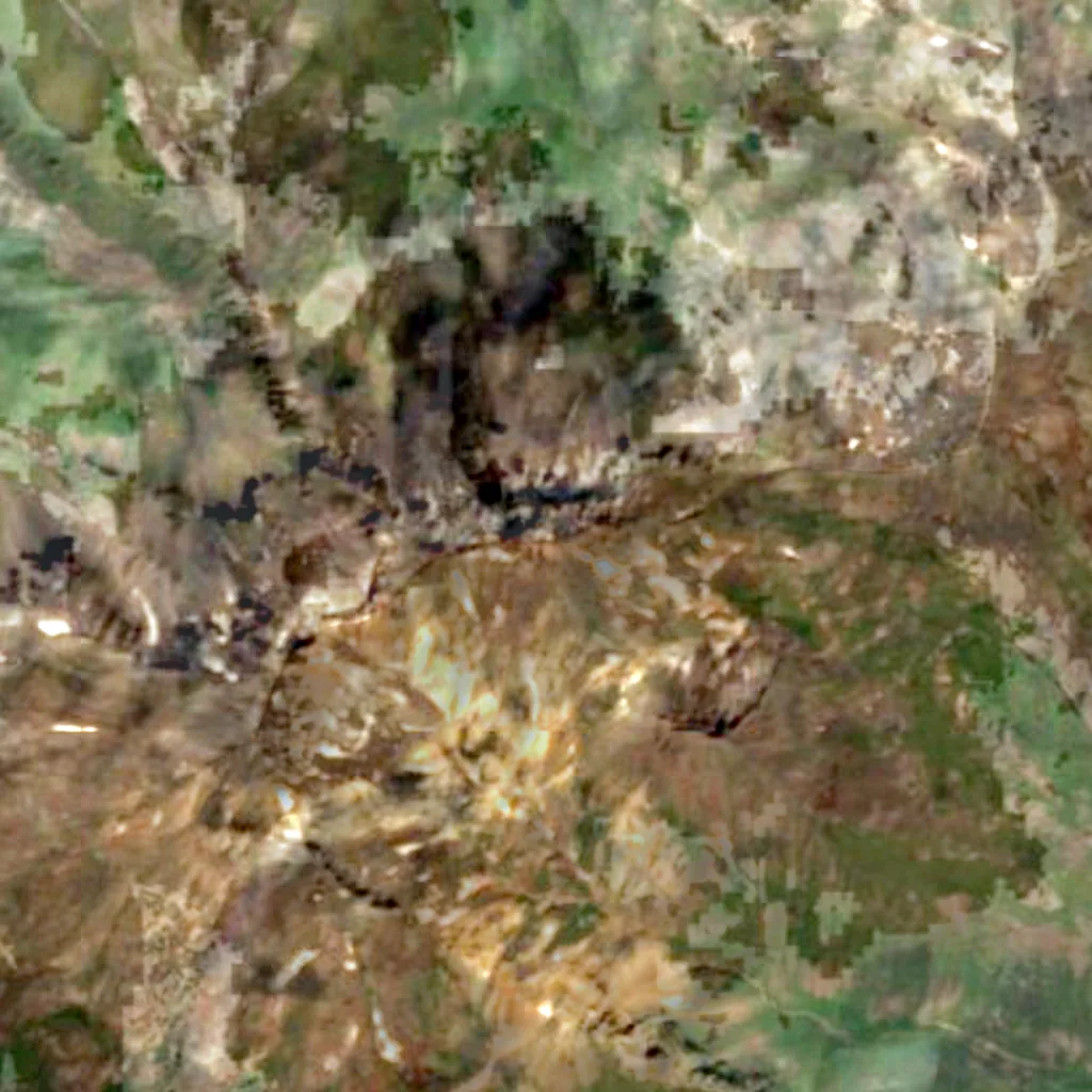 Aragaz von oben gesehen (Sentinel-2)