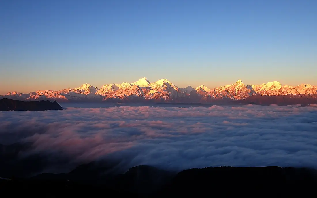 金色贡嘎 - Golden Mountains - 2012.10 - panoramio