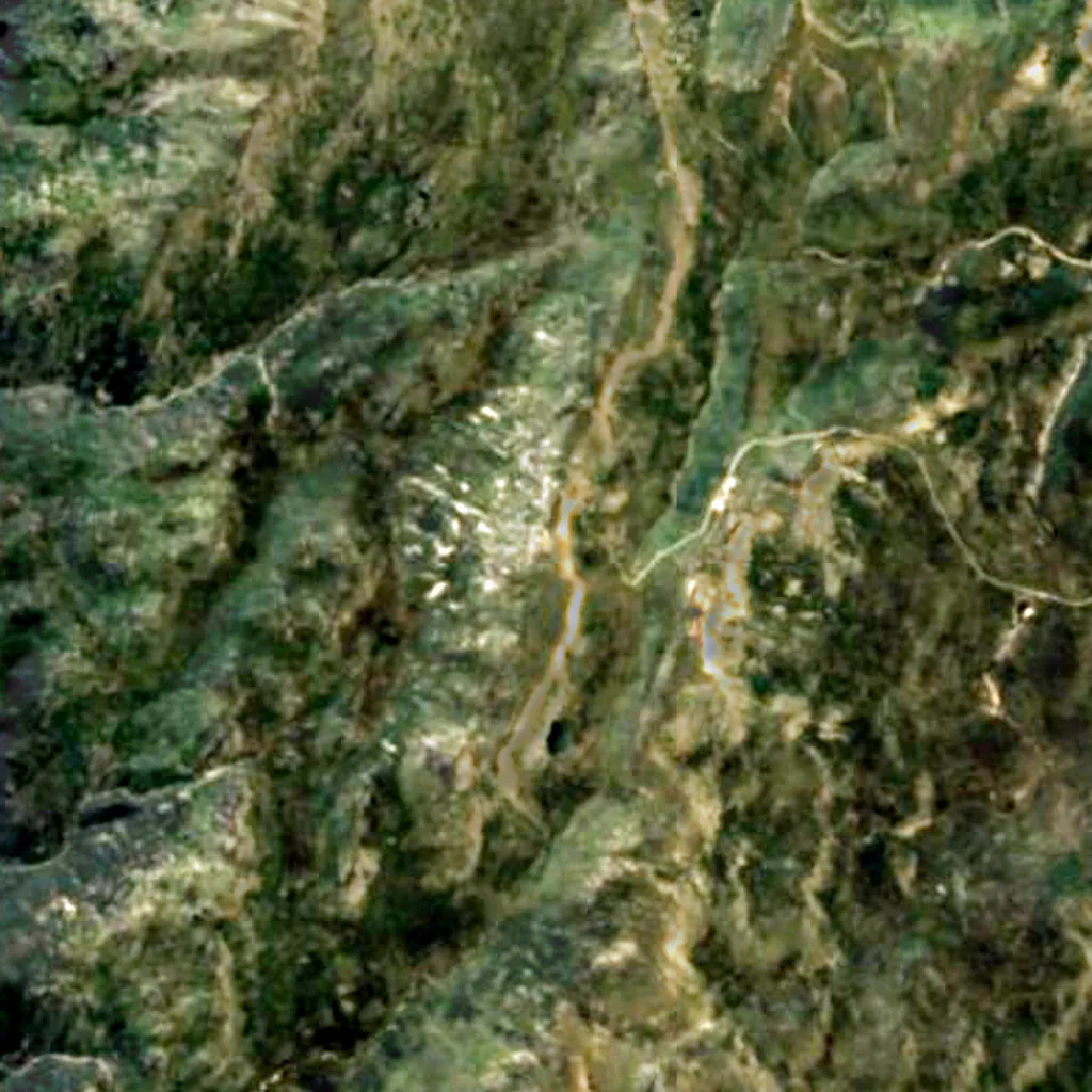 Mount Kosciuszko van boven gezien (Sentinel-2)