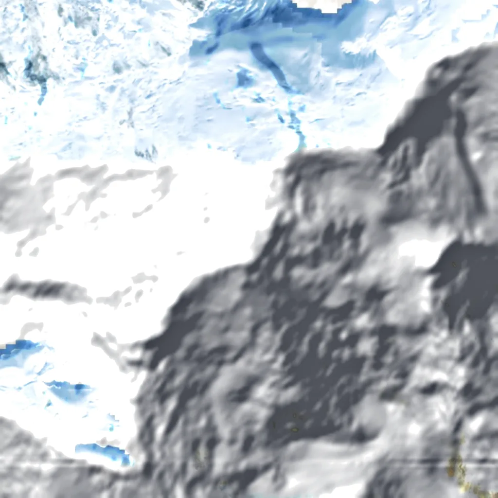 Mount Lucania van boven gezien (Sentinel-2)