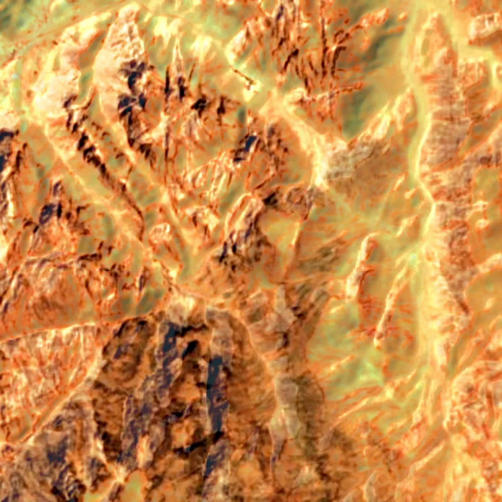 Mount Sinai seen from above (Sentinel-2)