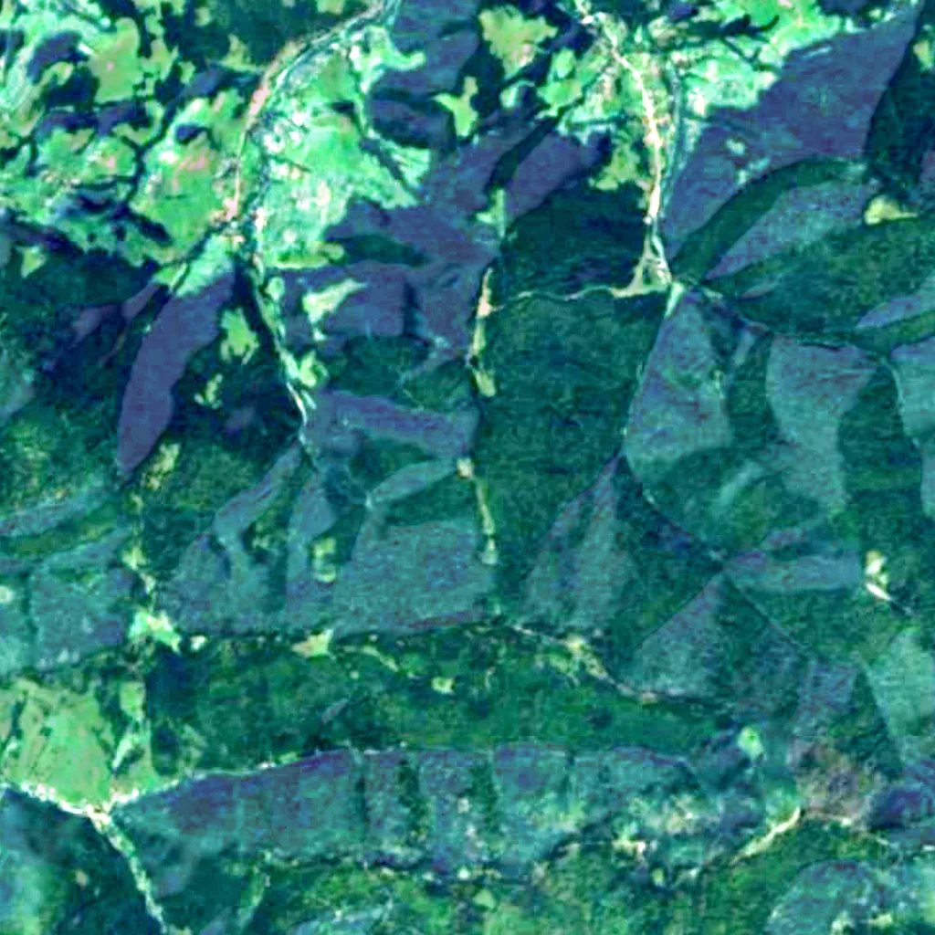 Mount Suhora Observatory seen from above (Sentinel-2)