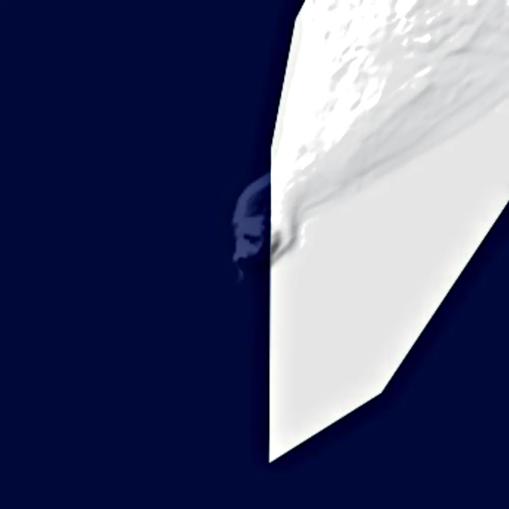Suribachi von oben gesehen (Sentinel-2)