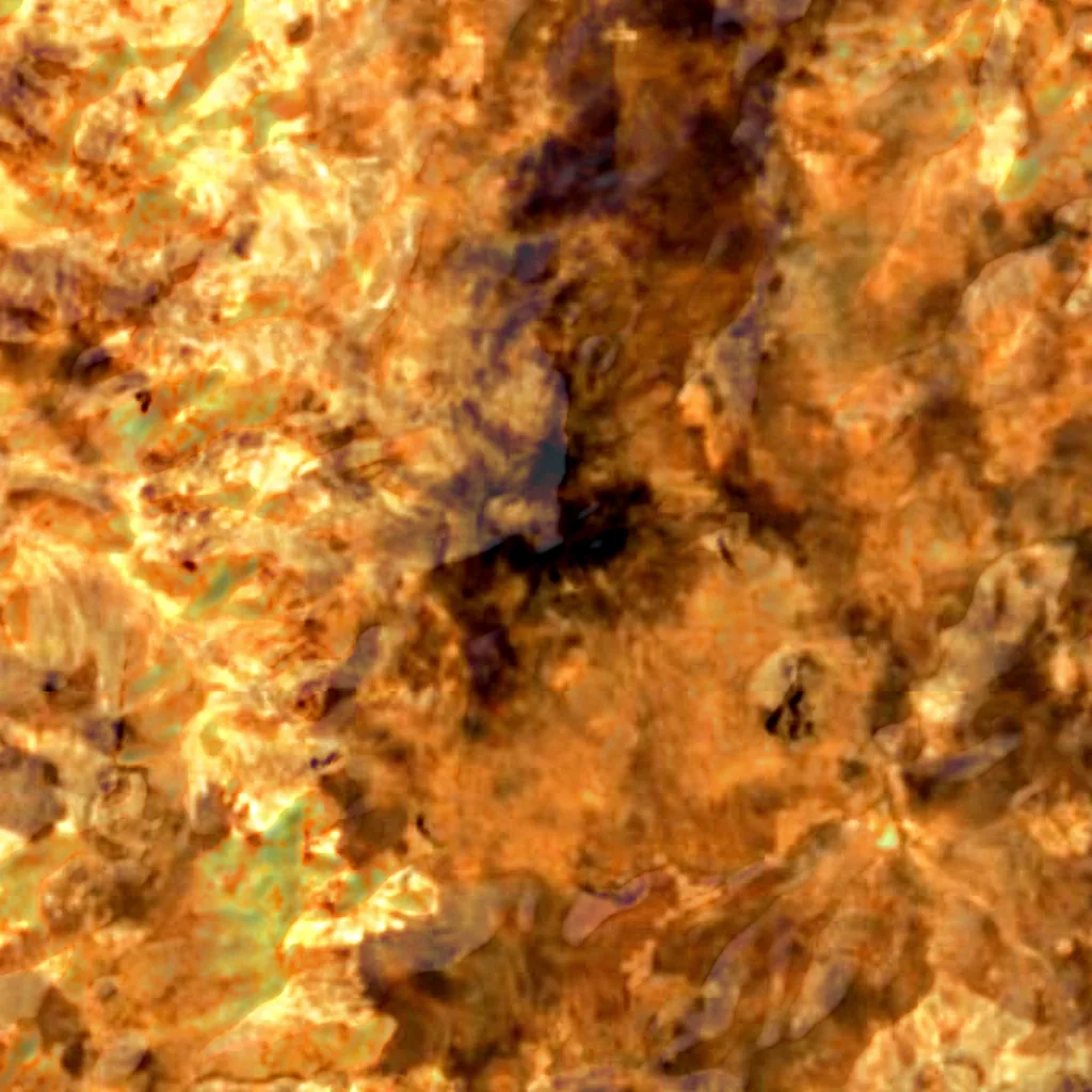 Tahat visto desde arriba (Sentinel-2)