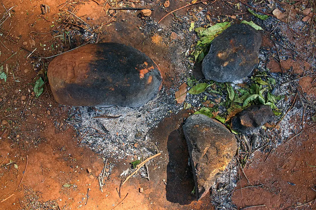 Camp fire on Mulanje tea estate (15508376647)