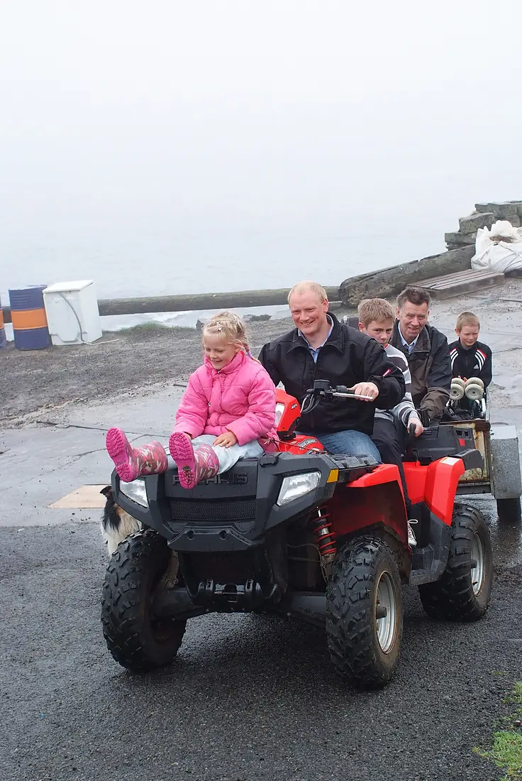 ATV in Mykines Faroe Islands