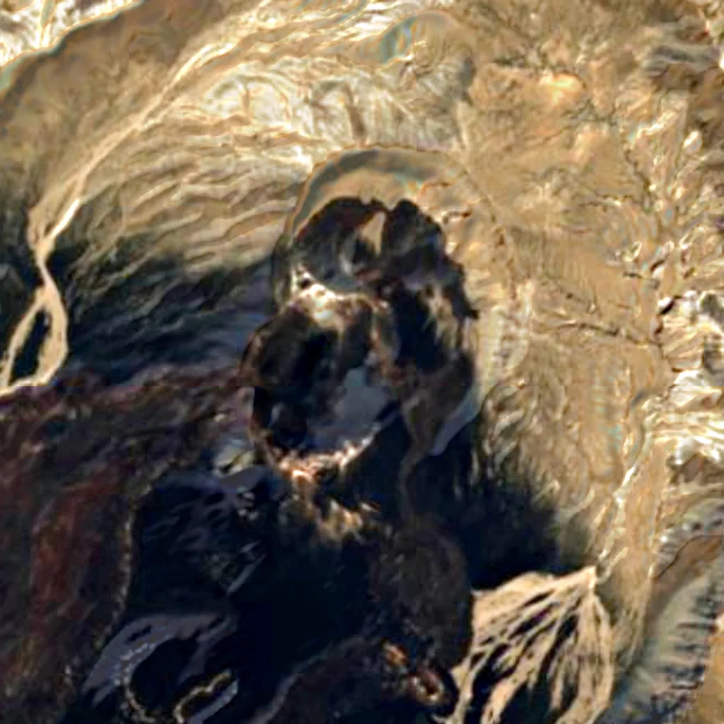 Nabro van boven gezien (Sentinel-2)