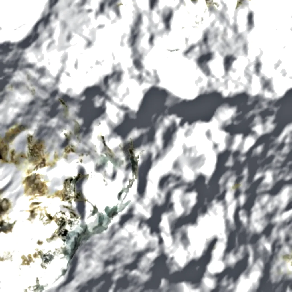Namcha Barwa seen from above (Sentinel-2)