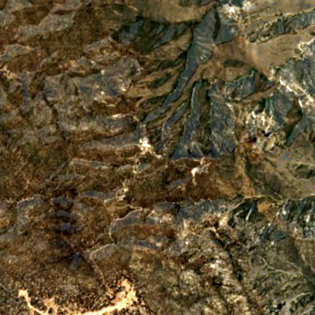 National Astronomical Observatory of San Pedro Mártir seen from above (Sentinel-2)