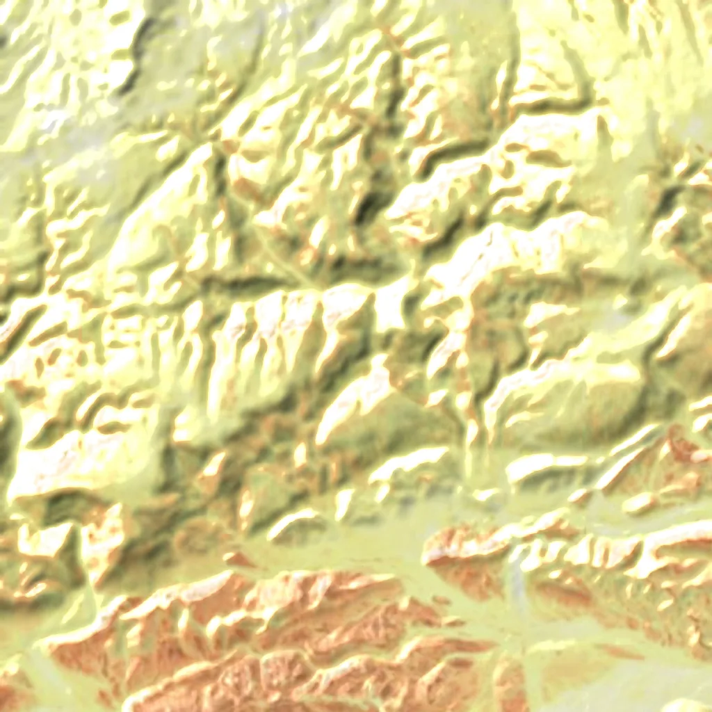Negev von oben gesehen (Sentinel-2)