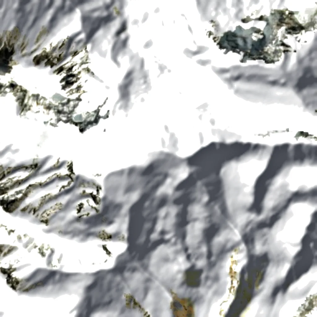 Noshak von oben gesehen (Sentinel-2)