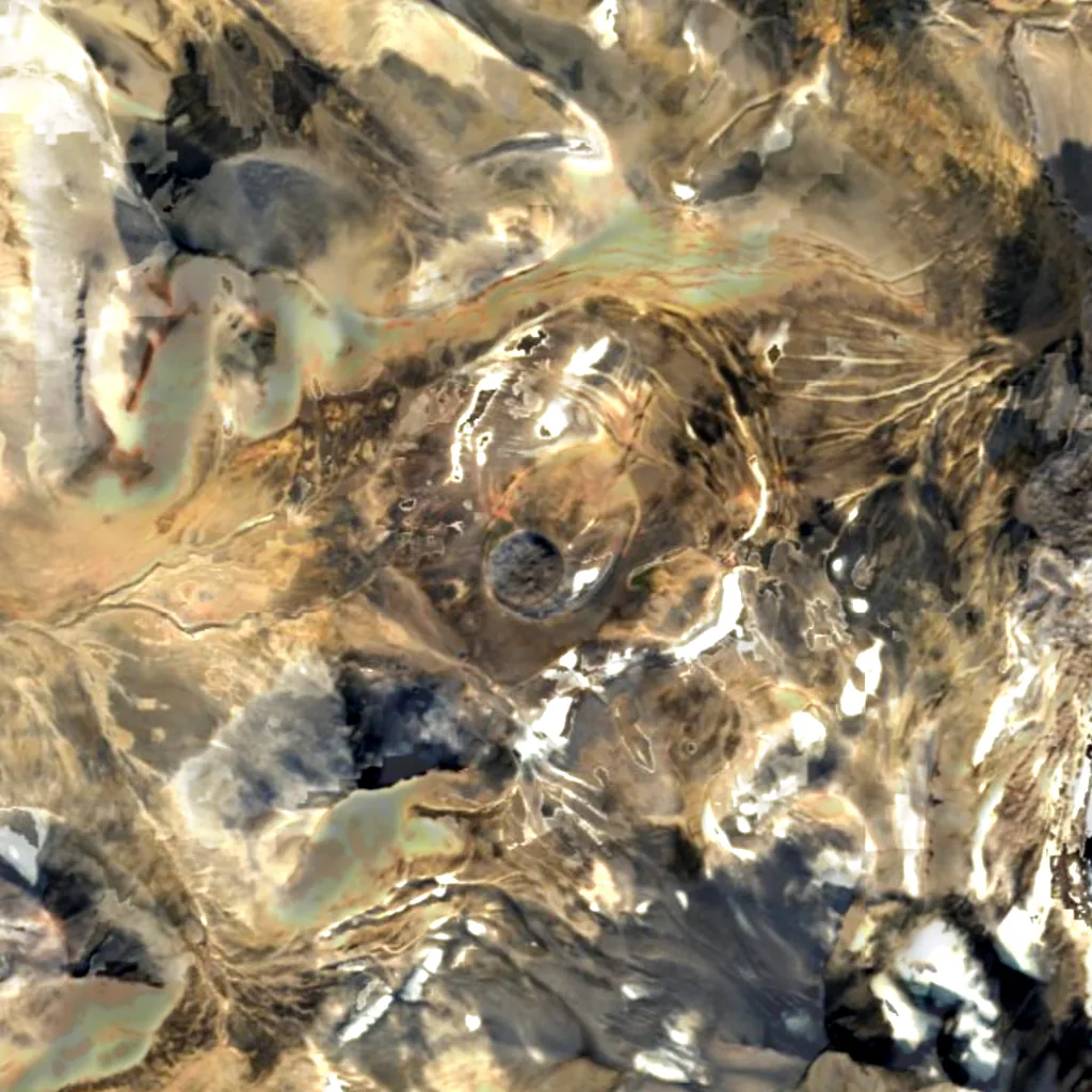 Novarupta von oben gesehen (Sentinel-2)
