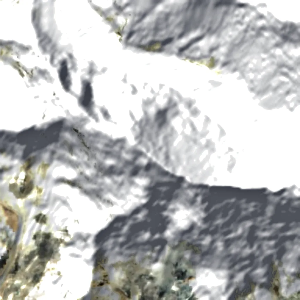 Nuptse seen from above (Sentinel-2)