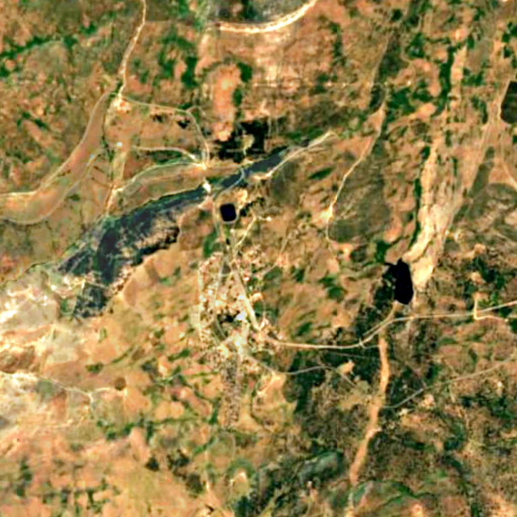 Osservatorio di La Cañada visto dall'alto (Sentinel-2)