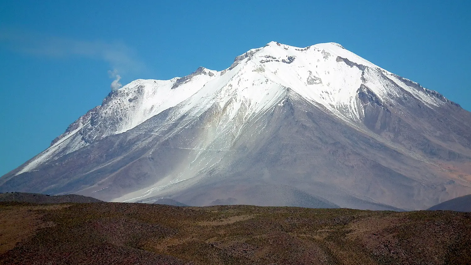 Ollagüe from Bolivia(Jan2012)